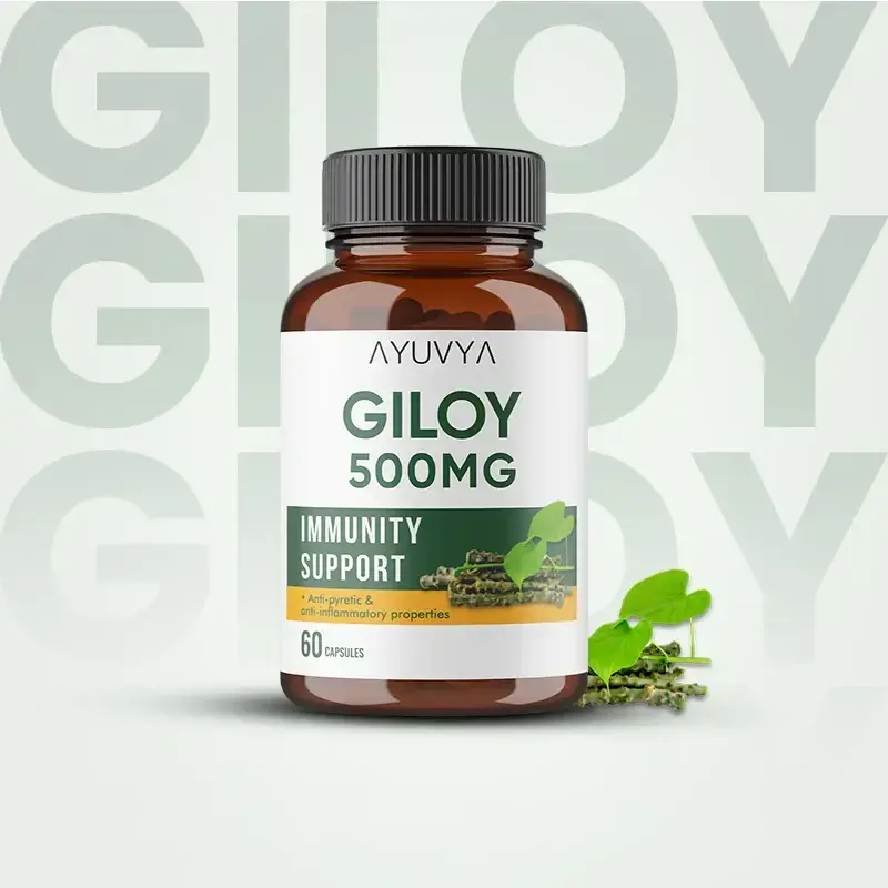 Ayuvya|GILOY CAPSULES|500 MG|60 Capsules