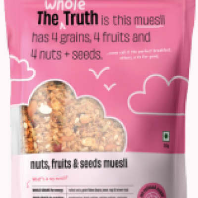 Nuts, Fruits & Seeds Mix - No Added Sugar, No Salt | Power Snack of Almonds, Walnuts, Raisins, Pumpkin Seeds & More