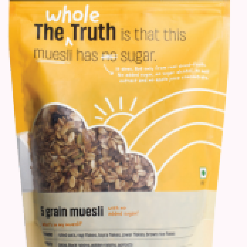 5 Grain Mix - No Added Sugar, No Preservatives | Blend of Oats, Jowar, Ragi, Brown Rice & Moong Dal | Perfect for Porridge, Cheela & Upma