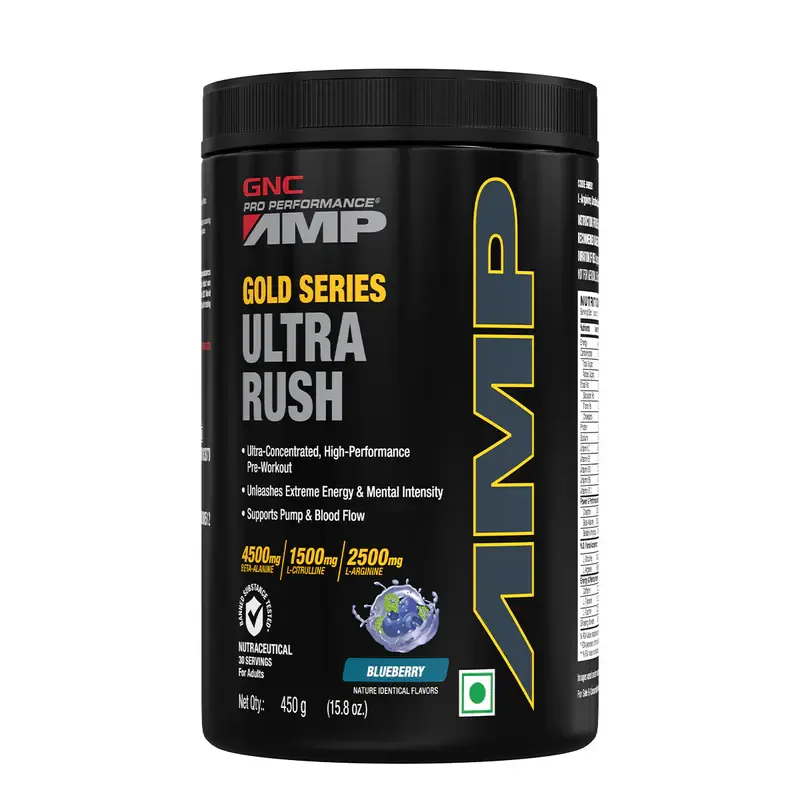 GNC| AMP GOLD SERIES  ULTRA RUSH|500g