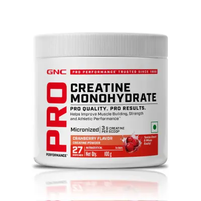 GNC| POWER PERFORMANCE  CREATINE  MONOHYDRATE|250g