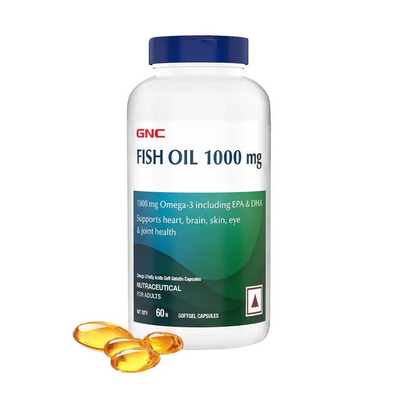 GNC| GNC 1000 MG  FISH BODY OIL|90 Capsule