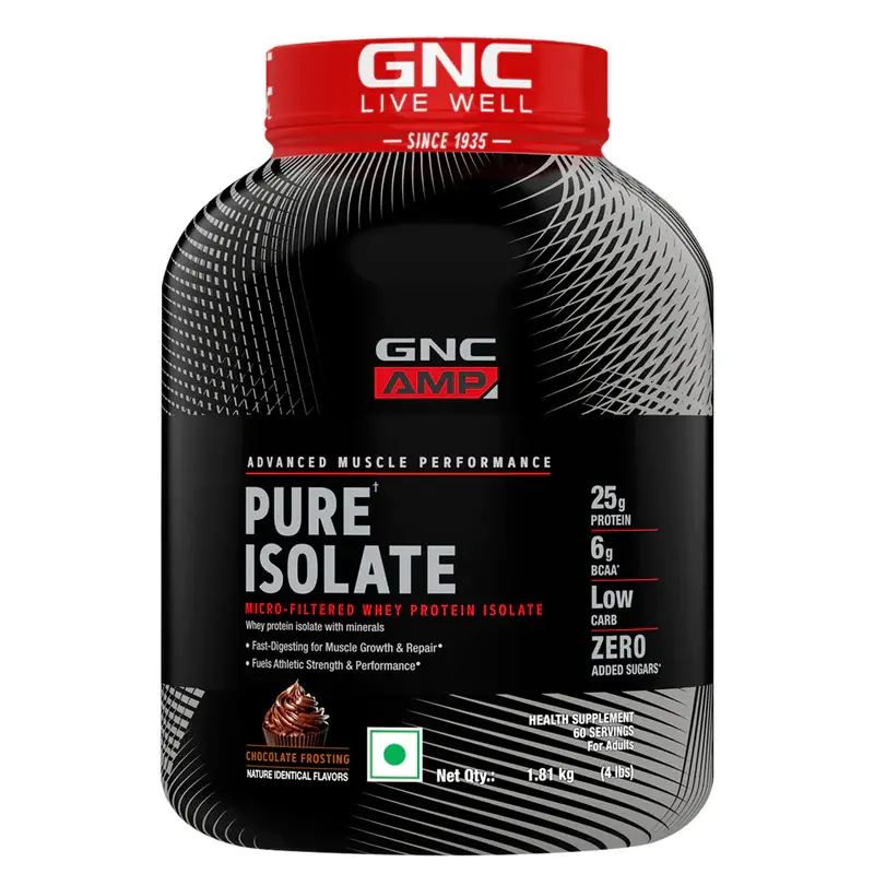 GNC| AMP GOLD SERIES  PURE ISOLATE|2lbs