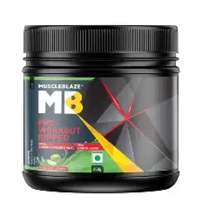 MuscleBlaze(MB)|Pre Workout Ripped|250G