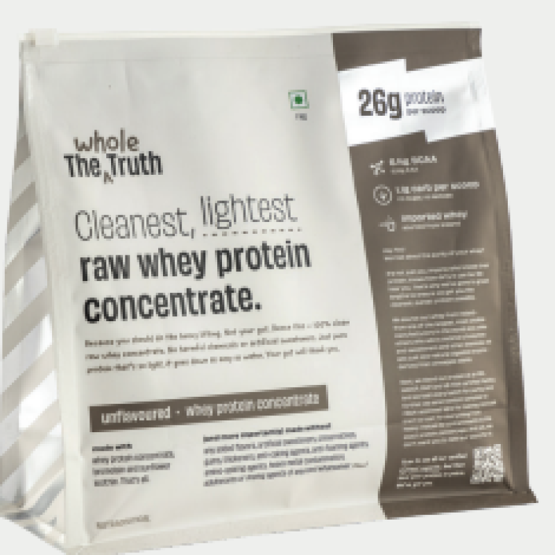 Pure Unflavoured Whey Protein Concentrate | 100% Natural | Muscle Fuel & Recovery