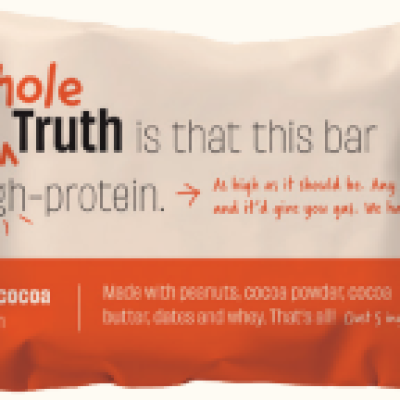Peanut Cocoa Protein Bar - Crunchy & Clean | 15g Plant Protein | Vegan | Zero Added Sugar