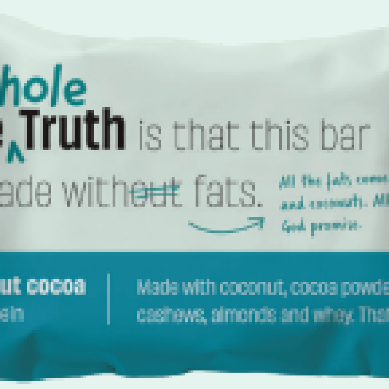 Coconut Cocoa Protein Bar - Tropical Crunch | 15g Plant Protein | Vegan | Zero Added Sugar
