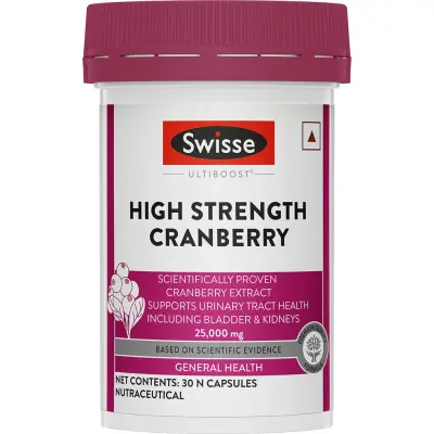 SWISSE|HIGH STRENGTH  CRANBERRY|30N