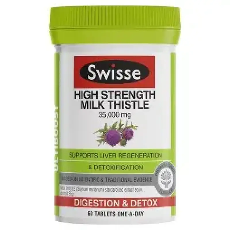 SWISSE|MILK THISTLE|30N TABLETS